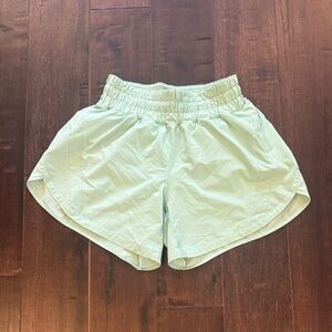 Lululemon Athletica Mint Green Athletic Shorts